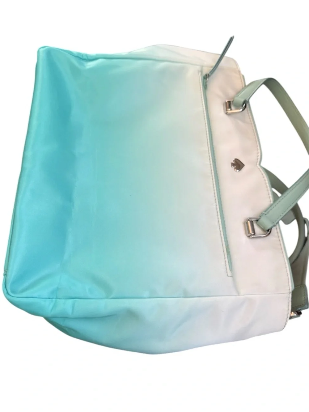 Kate Spade New York Jae Degrade Medium Satchel in Fiji Green w/COA - Picture 5 of 11